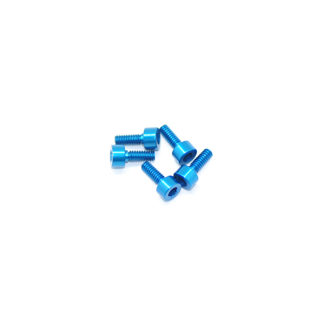 Arrowmax Alu Screw Allen Cylinder Head M2.2 x 6 Blue (5) (AM14CH2206B)