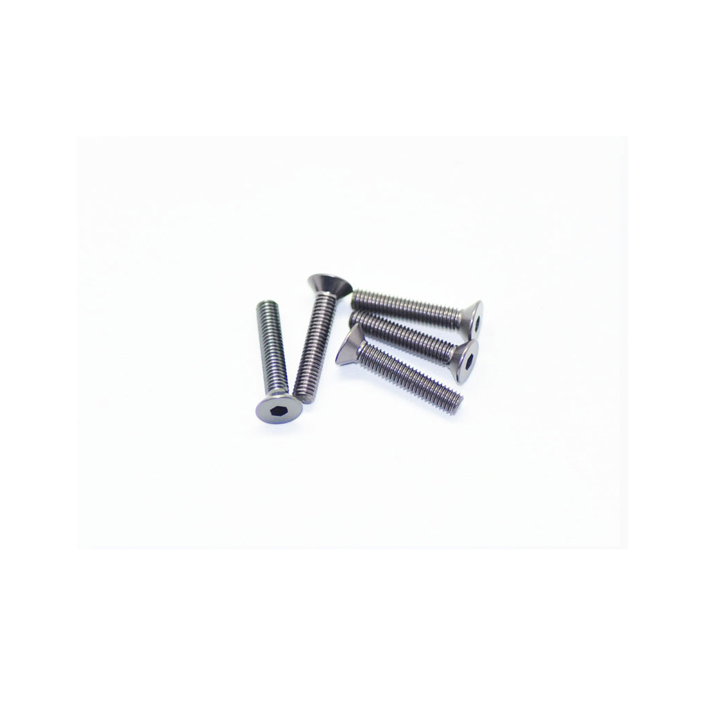 Arrowmax Alu Screw Allen Csk M3 x 16 Grey (5) (AM14CS3016G)