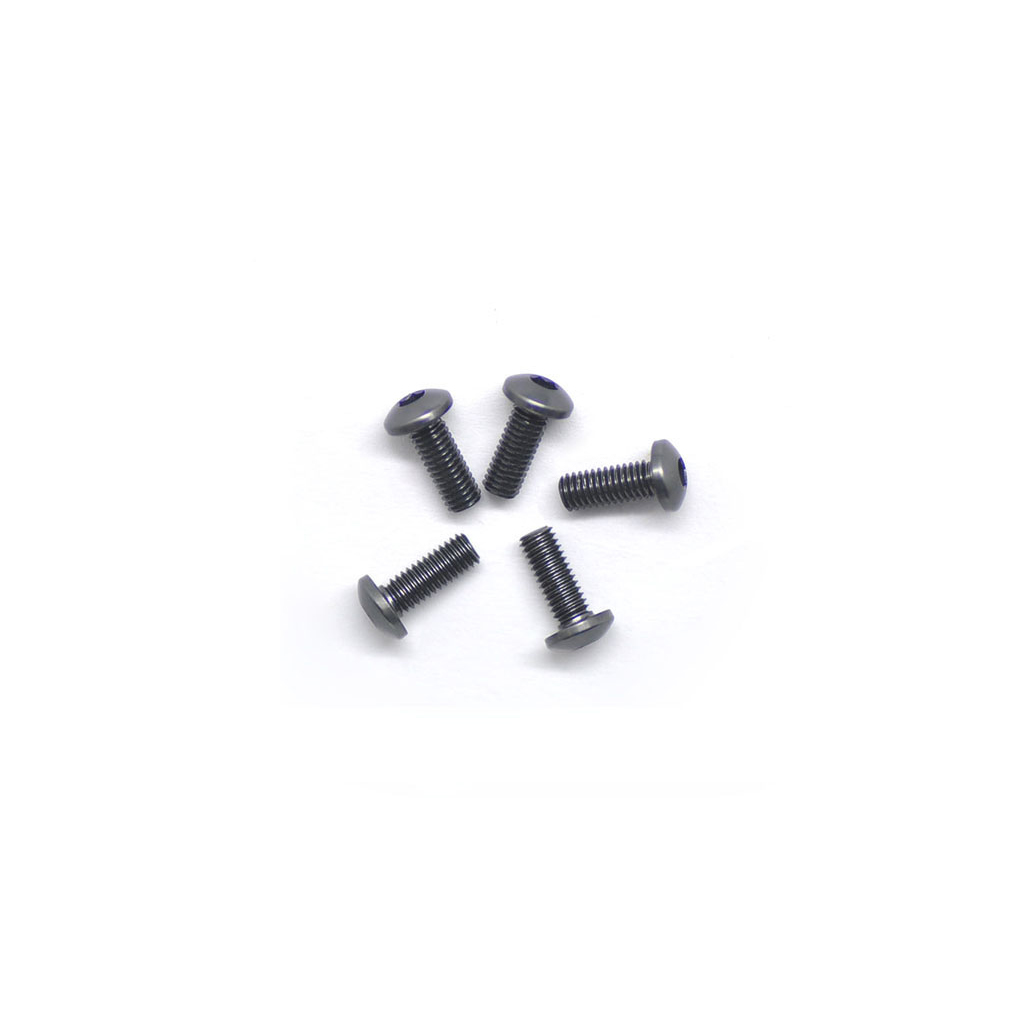 Arrowmax Alu Screw Allen Roundhead M3 x 8 Grey (5) (AM14RH3008G)