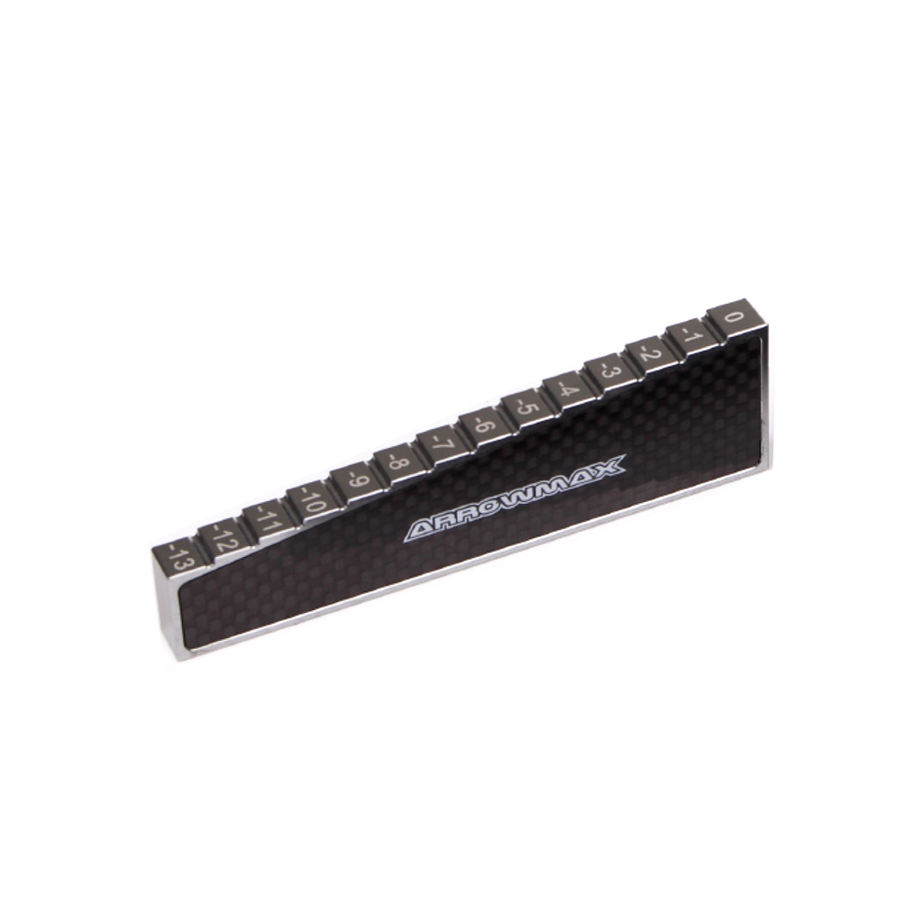 Arrowmax Chassis Droop Gauge -3 to 10mm for 1/8, 1/10 (AM170013)