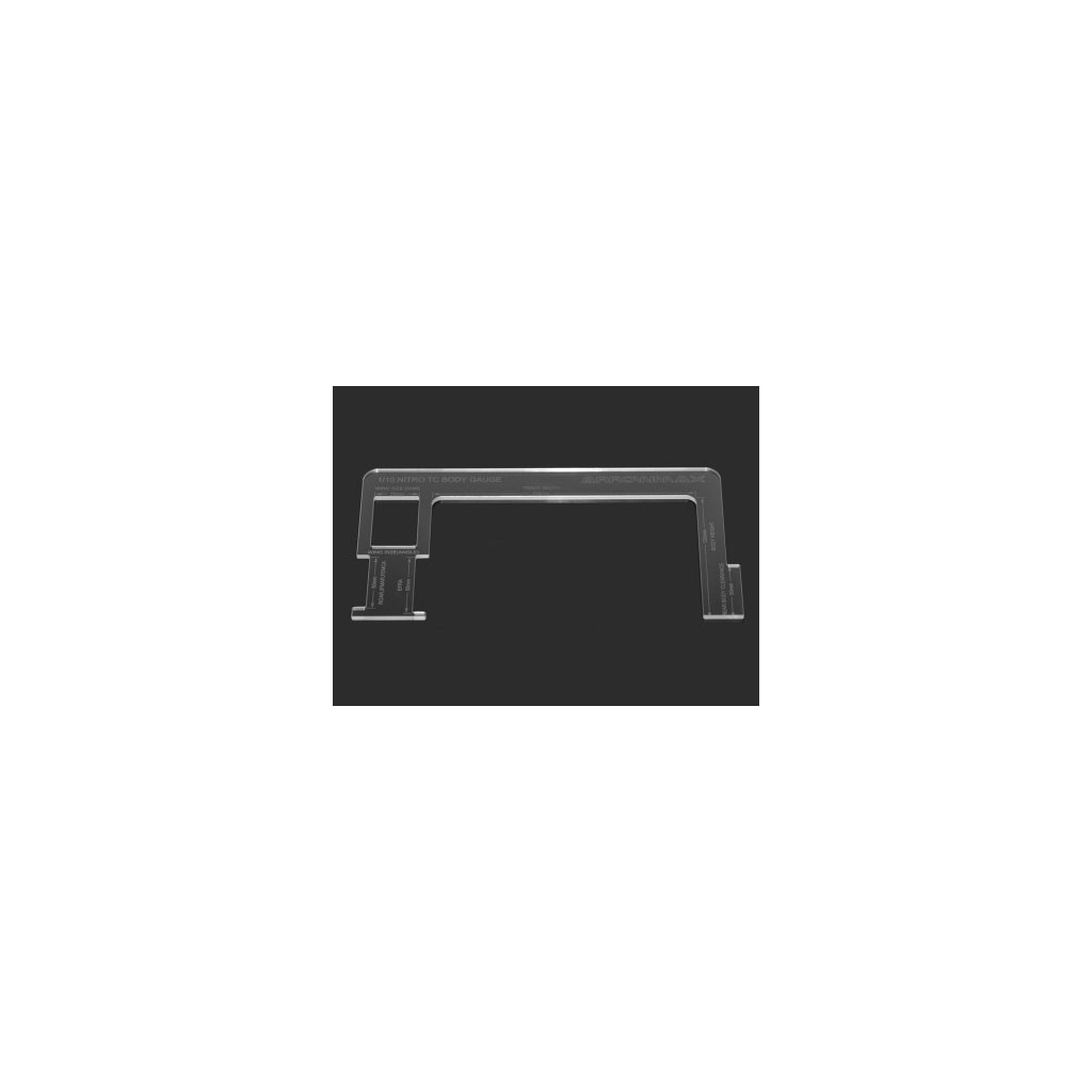 Arrowmax Body Gauge 1/10 Nitro Touring Cars (AM170036)