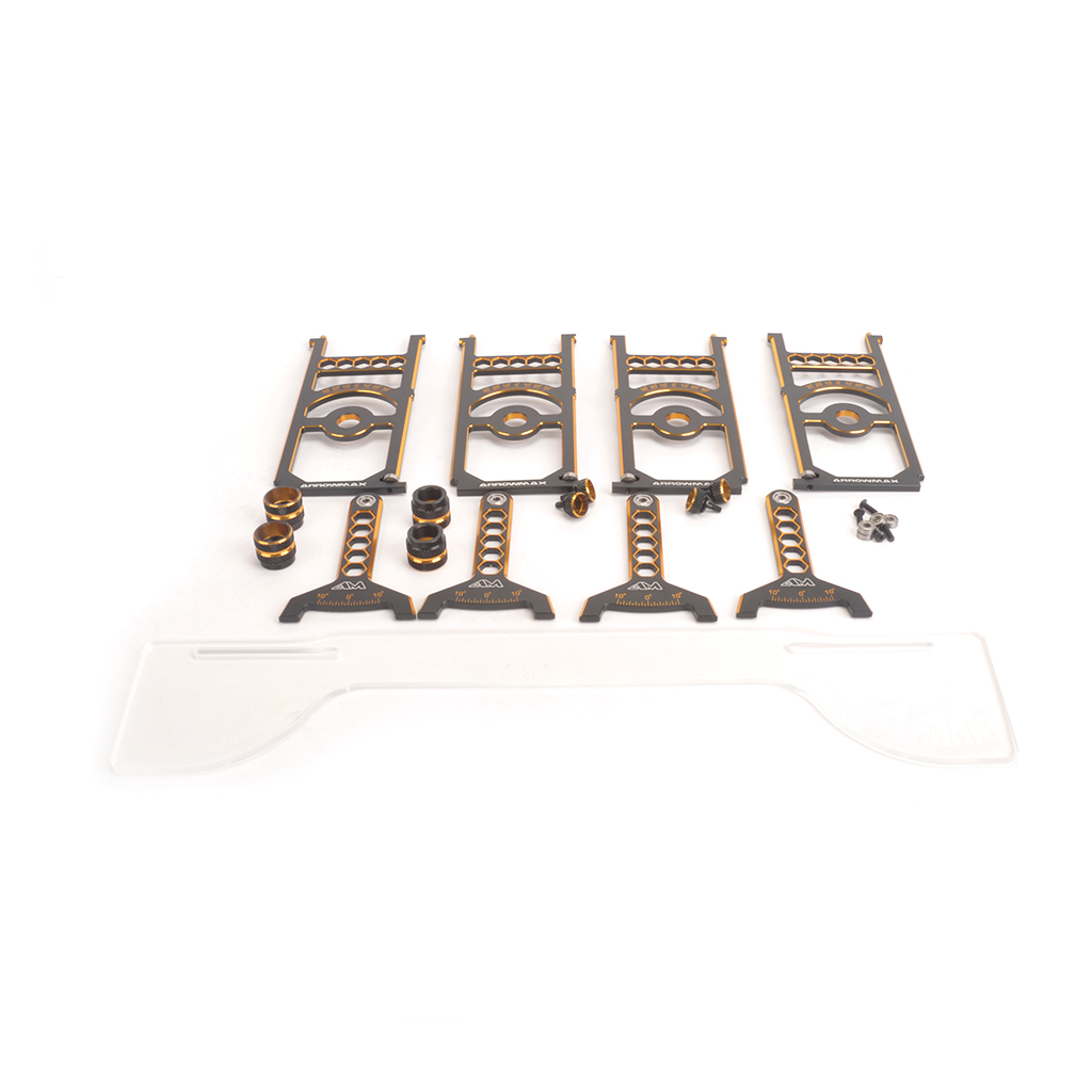 Arrowmax Set-Up System 1/8 Off-Road&amp;Truggy Cars+Bag Ltd/Ed (AM171042-LE)