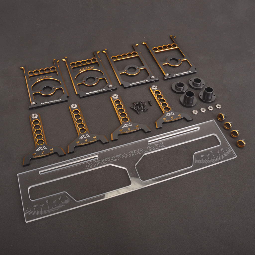 Arrowmax Set-Up System 1/8 On-Road Cars+bag Ltd/Ed (AM171044-LE)