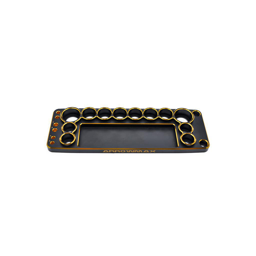 Arrowmax Tool Base for 1/10 Cars - Black Golden V2 (AM174001V2)