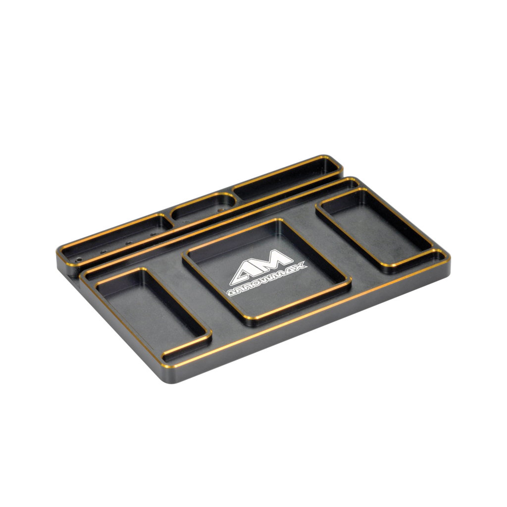 Arrowmax Alloy Tray for Set-Up System Black Golden (AM174003)