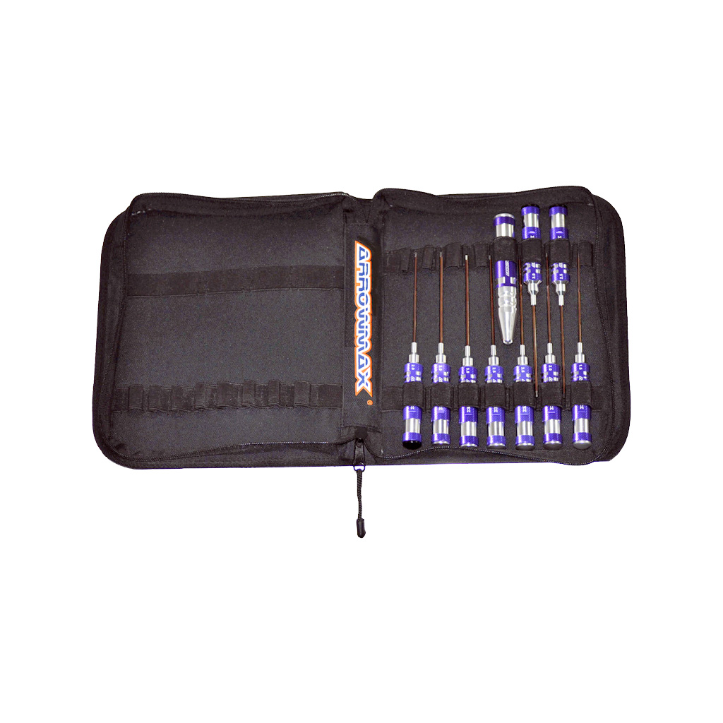 Arrowmax Tool Set for Helicopter with Tool Bag - 10pcs (AM199405)