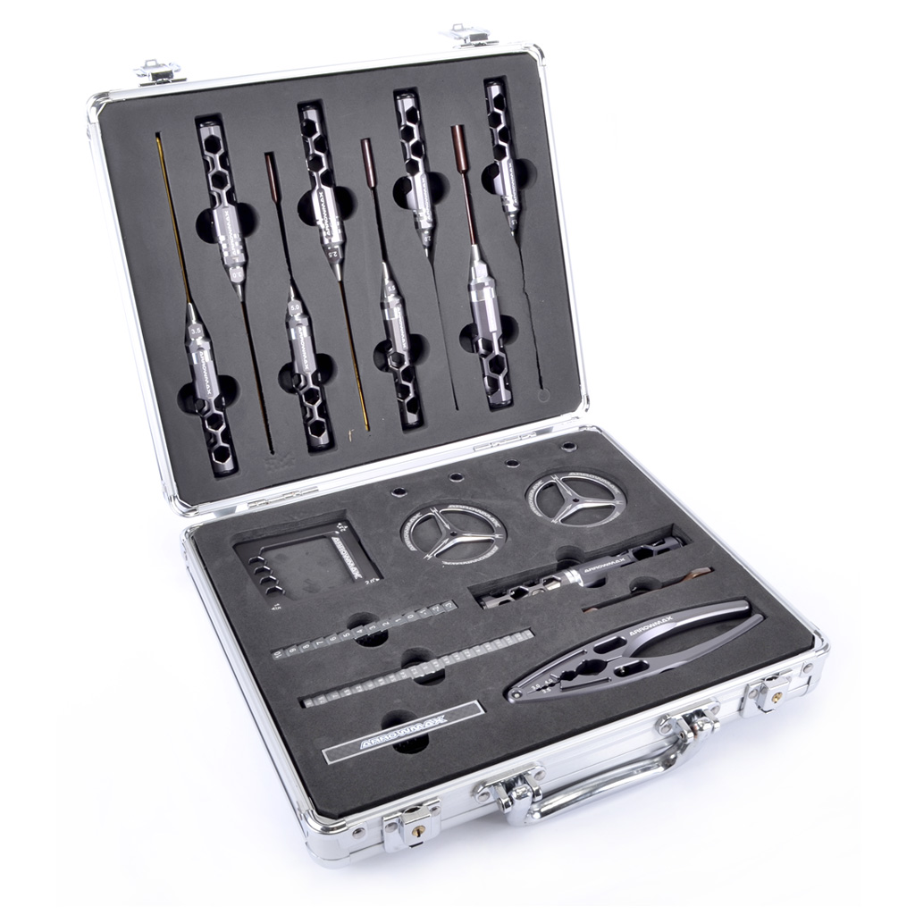 Arrowmax Honeycomb Tool Set for 1/10 EP - 17pcs (AM199421)
