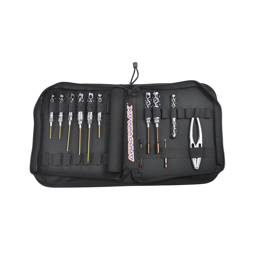 Arrowmax Honeycomb Toolset (12pcs) for Offroad + Tool Bag (AM199449)