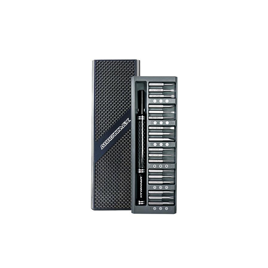 Arrowmax AM Precision Screwdriver C/F Set+Case 36 in 1 (AM199903)