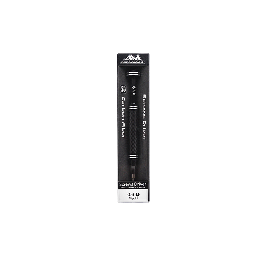 Arrowmax AM Carbon Screwdriver 3D Tip 0.6 Tripoint (AM199991)