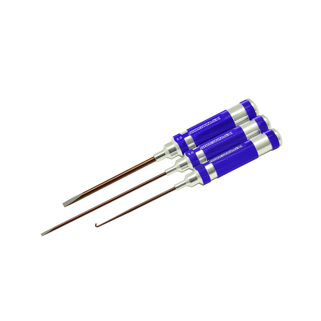 Arrowmax Flat Screwdriver Set 3+5 &amp; Exhaust Spring Remover (AM290902)