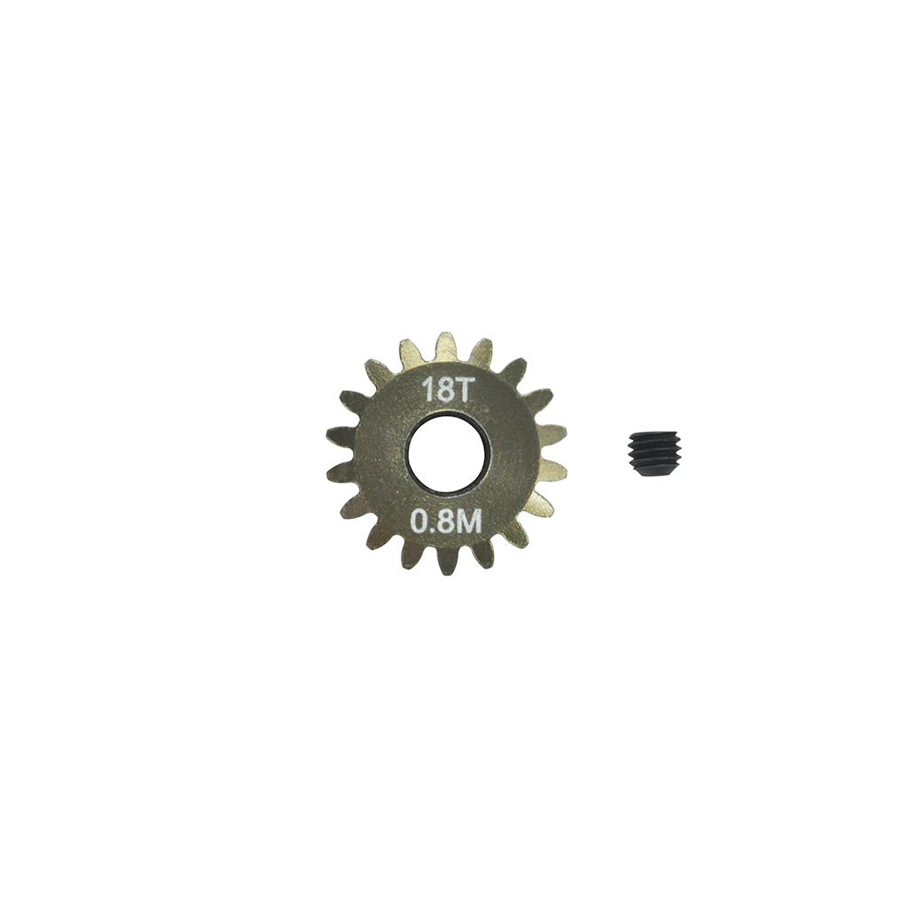 Arrowmax Pinion Gear 0.8mm (mod) - 18T (7075 Hard) (AM308018)
