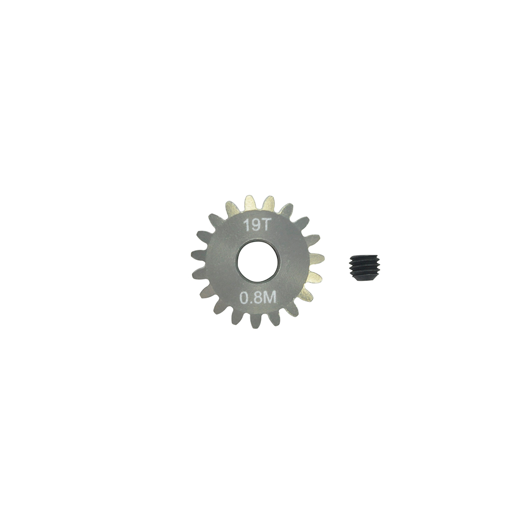 Arrowmax Pinion Gear 0.8mm (mod) - 19T (7075 Hard) (AM308019)