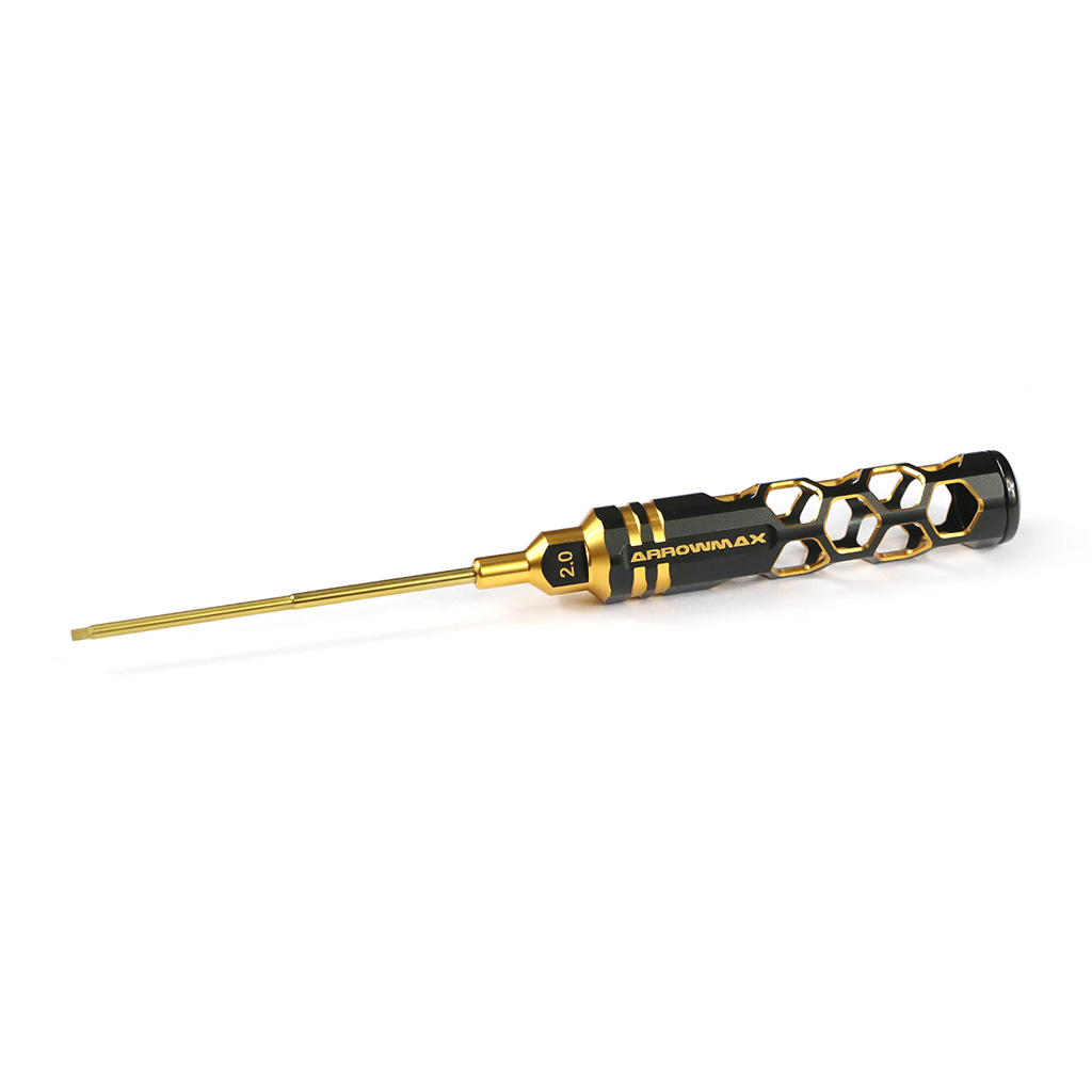 Arrowmax Allen Wrench 2.0 x 100mm Black Golden (AM410121BG)