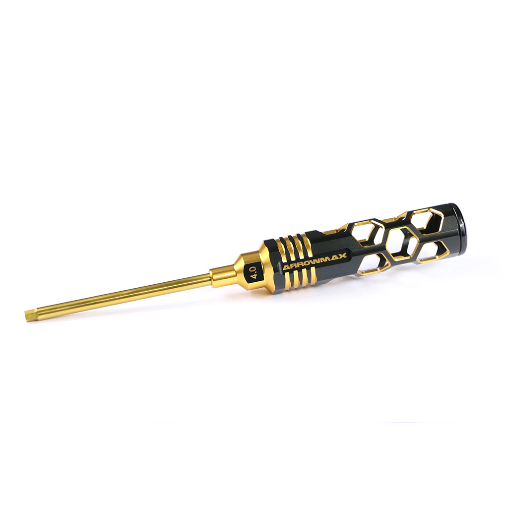 Arrowmax Allen Wrench 4.0 x 100mm Black Golden (AM410141BG)