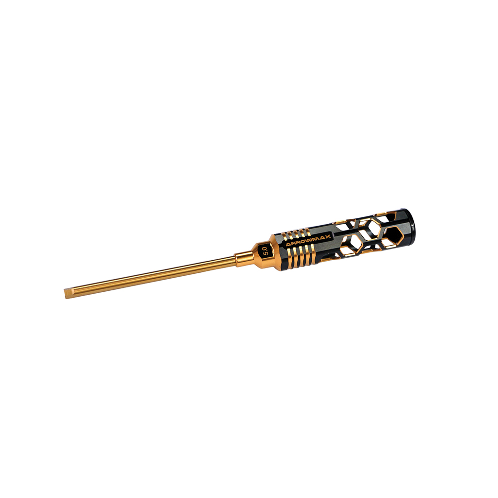 Arrowmax Allen Wrench 5.0 x 120mm Blk Golden (AM410150BG)