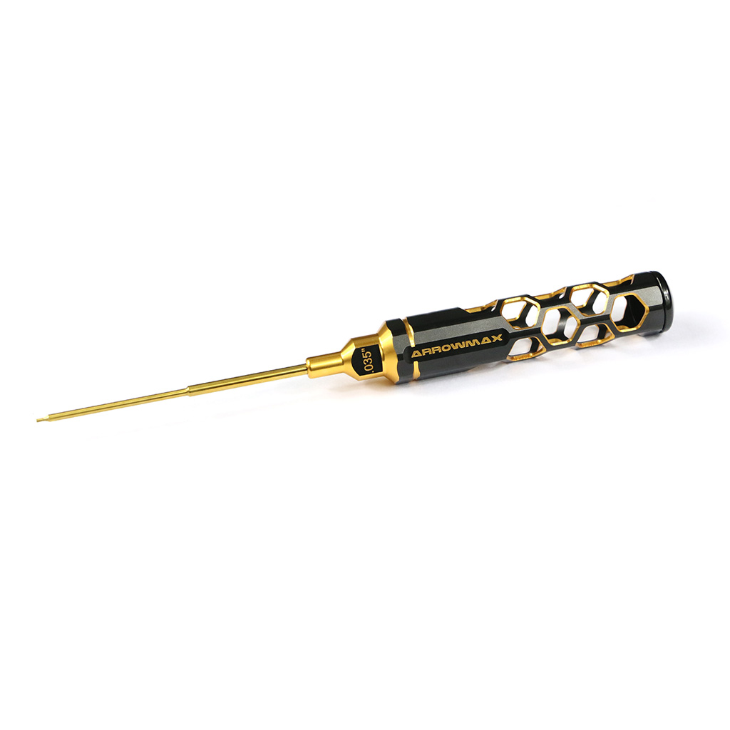 Arrowmax Allen Wrench .035 x 100mm Black Golden (AM410239BG)