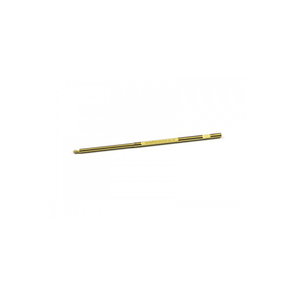 Arrowmax Ball Driver Hex Wrench 2.0x100mm Tip Only-Wolfram (AM423121)