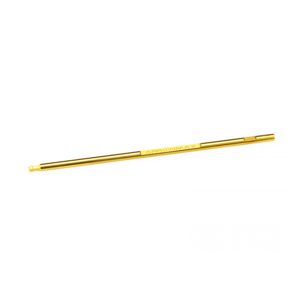 Arrowmax Ball Driver Hex Wrench 2.5x100mm Tip Only-Wolfram (AM423126)