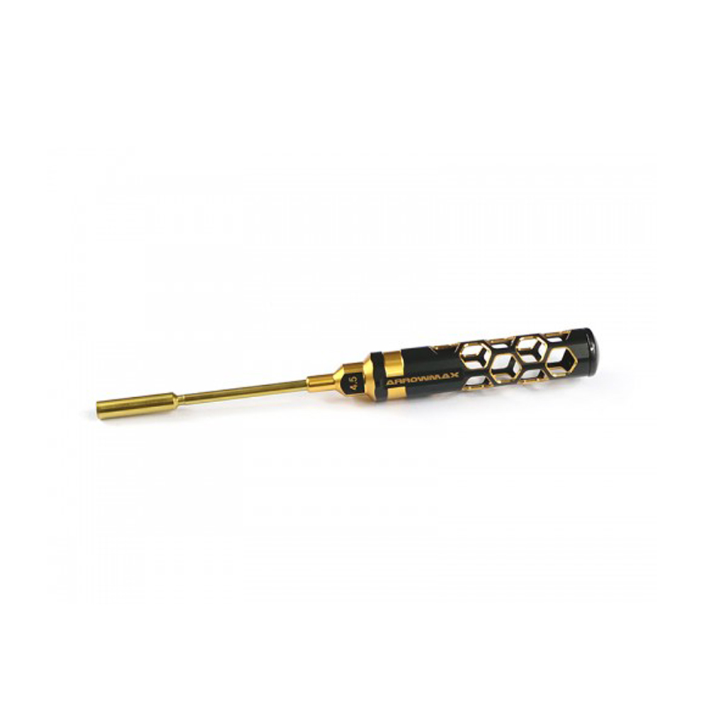 Arrowmax Nut Driver 4.5 x 100mm Black Golden (AM450145BG)