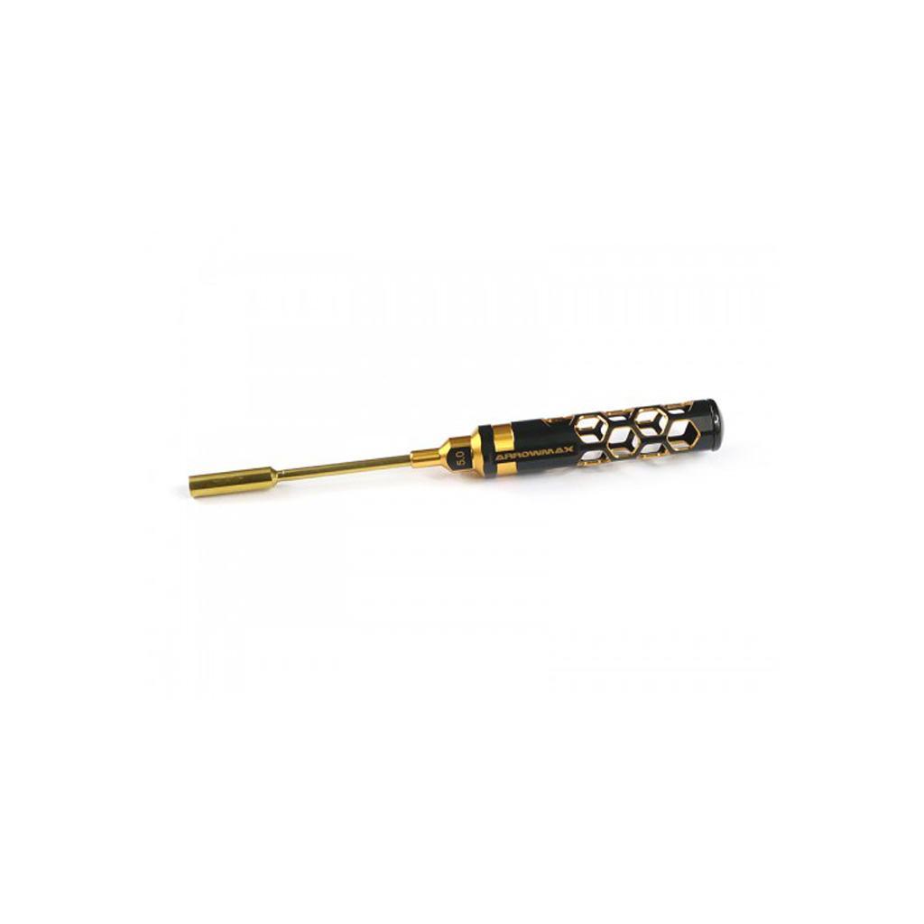 Arrowmax Nut Driver 5.0 x 100mm Black Golden (AM450150BG)