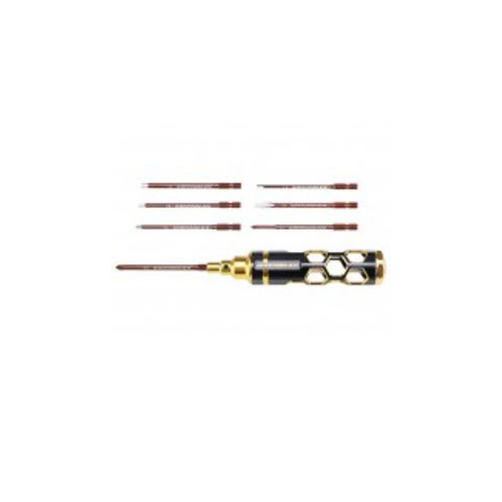 Arrowmax Universal Handle for Quick Drive Tip-Blk Golden (AM460001BG)
