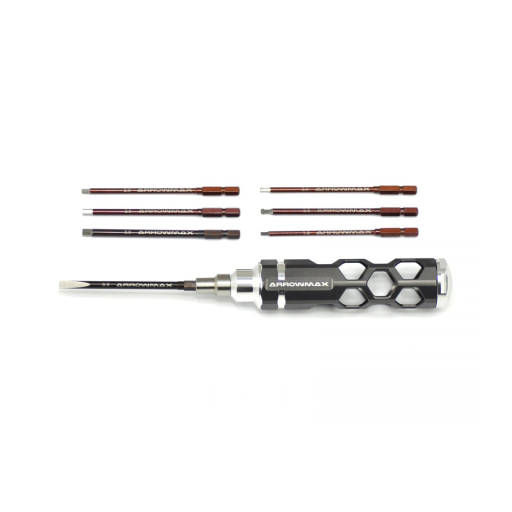Arrowmax Combo Quick Drive Tip Caddy Set - Metric (AM460004)