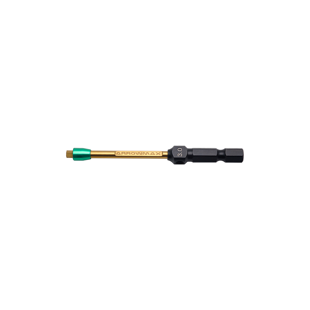 Arrowmax Allen Wrench 3.0 x 80mm Power Tip Only V2 (AM512130)
