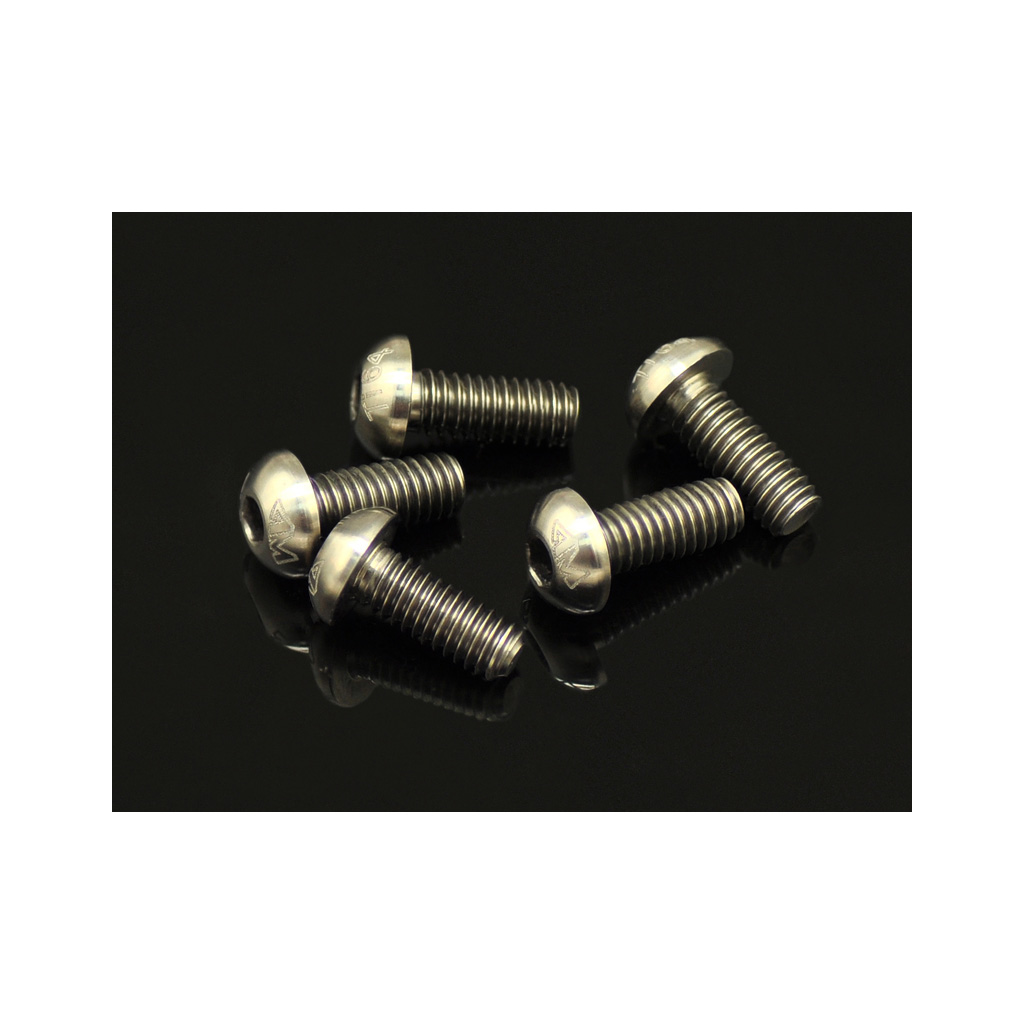 Arrowmax 64 Ti Screw Allen Round Head M4 x 12  (5) (AM640041)