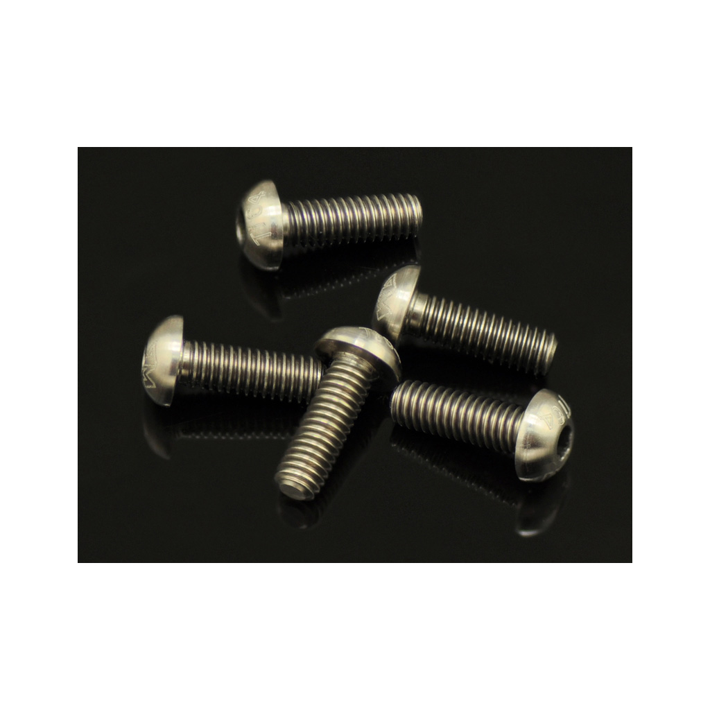 Arrowmax 64 Ti Screw Allen Round Head M4 x 12  (5) (AM640042)