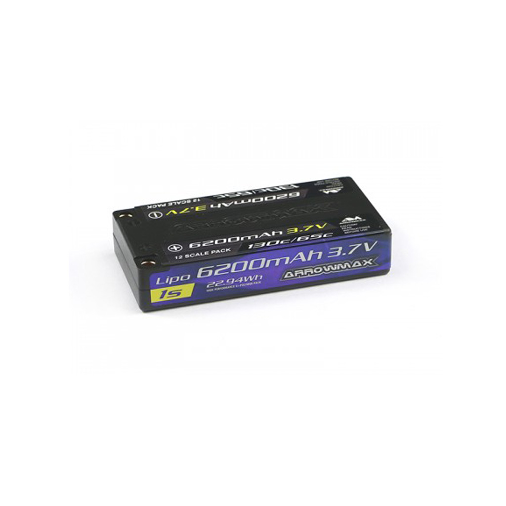 Arrowmax AM Lipo 6200mAh 1s 3.7V - 65/130C (AM700301)
