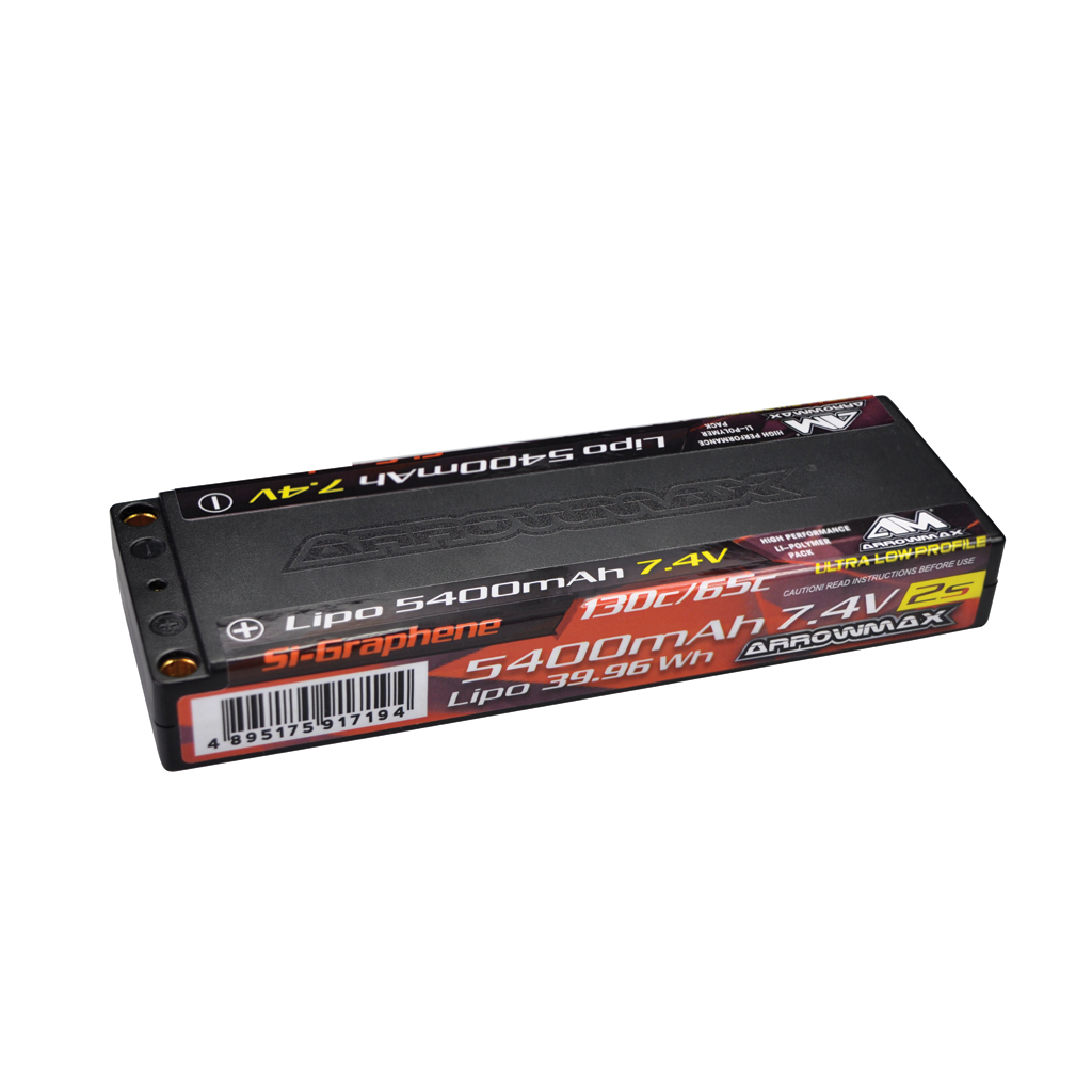 Arrowmax Lipo 5400mAh 2S TC Ultra Low P-7.4V-Si-Graphene (AM700713)