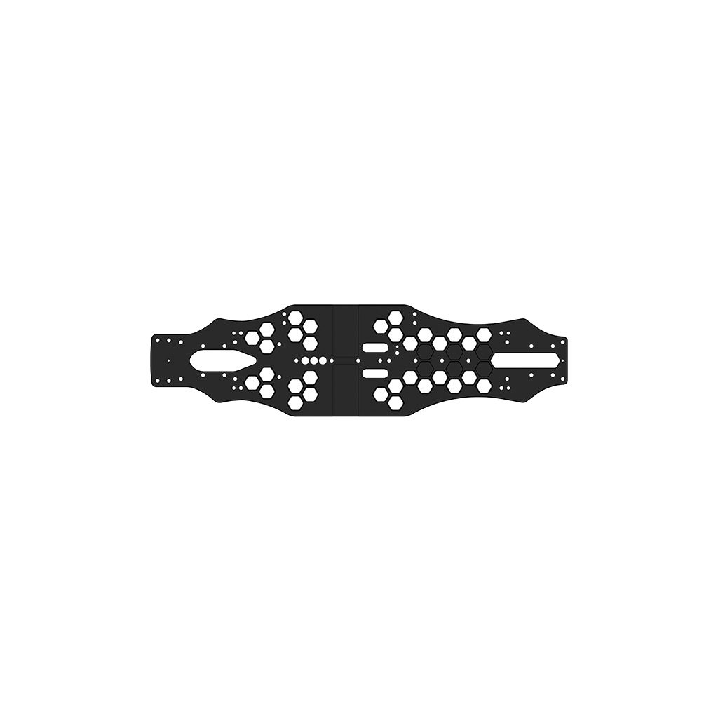 Arrowmax AM Medius Yokomo BD9 FWD Chassis 7075 2.0mm MM (AM920022)