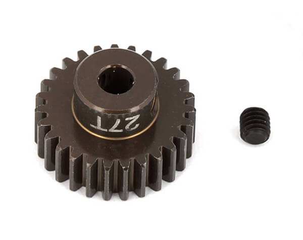 Associated Factory Team Alum. Pinion Gear 27T 48DP 1/8&quot;Shaft (AS1345)