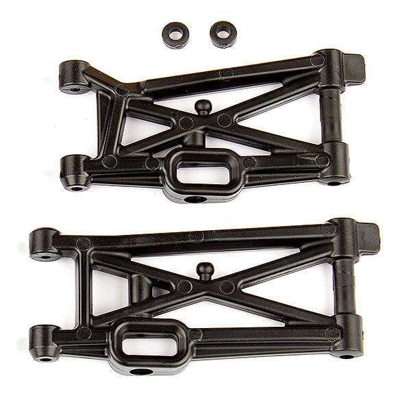 Team Associated Reflex 14B/14T Front &amp; Rear Arms + Spacers (AS21502)