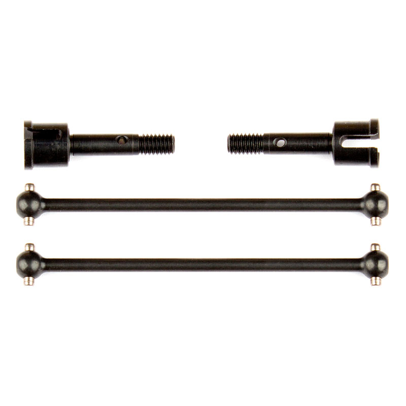 Team Associated Reflex 14B/14T Rear Driveline Set (Bones/Axles) (AS21518)