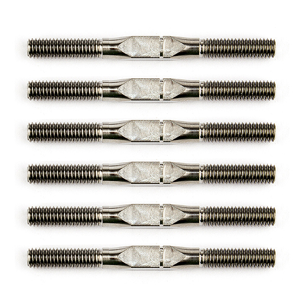 Team Associated Reflex 14B/14T FT Titanium Turnbuckle Set (AS21565)