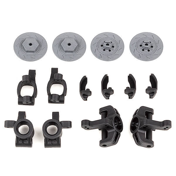 Team Associated Reflex 14R Steering/Caster Blocks/Hubs/Br (AS21575)