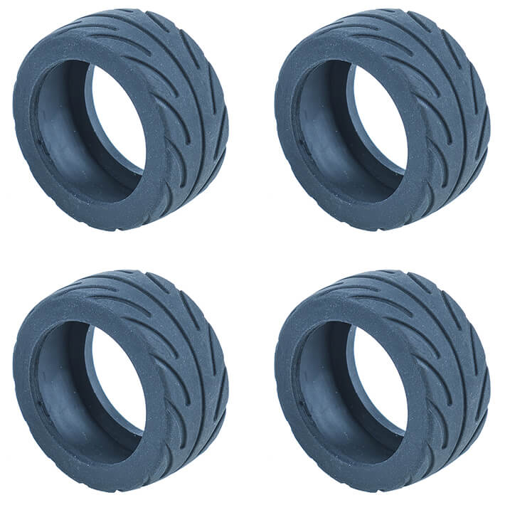 Team Associated Nano Sport Radial Tyres Blue (4) (AS21610)