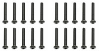 Team Associated M3 X 20 Button Head Hex Screws (10) (AS25188)