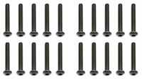 Team Associated M3 X 22 Button Head Hex Screws (10) (AS25189)