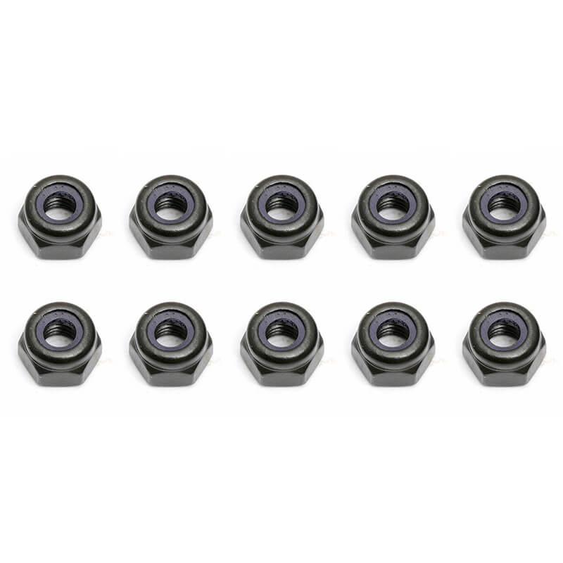 Team Associated M3 Locknut (10) (AS25215)