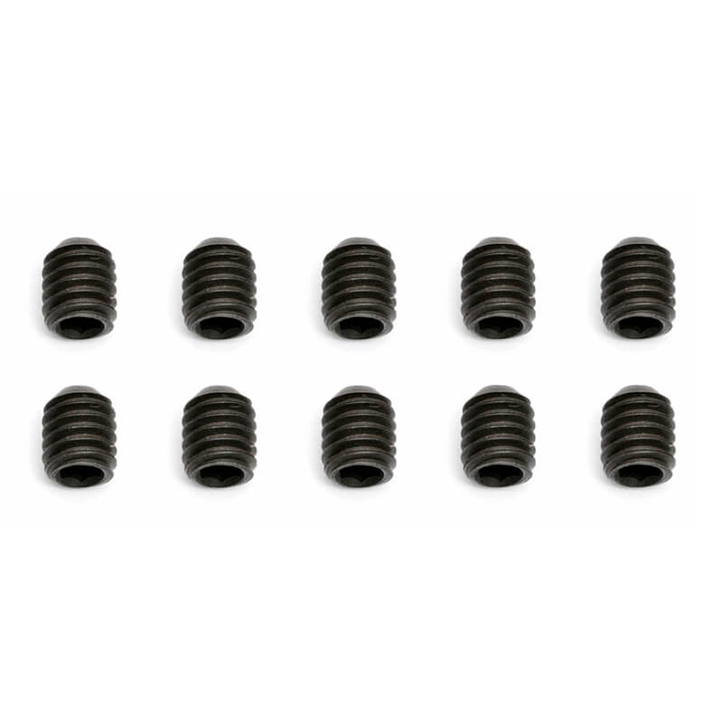 Team Associated M4 X 5 Set Screws (10) (AS25226)