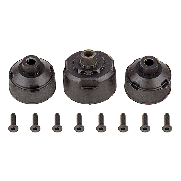 Team Associated Rival MT10 Differential Cases (AS25807)