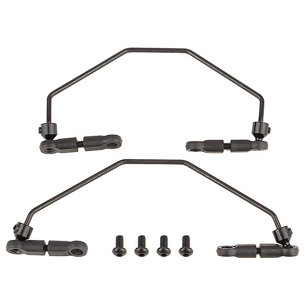 Team Associated Rival MT10 Front Anti-Roll Bar Set (AS25835)
