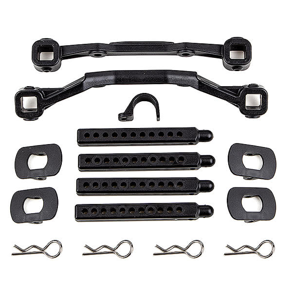 Team Associated Rival MT8 Body Mount Set (AS25914)