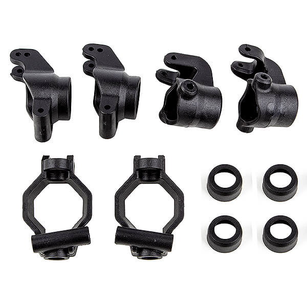 Team Associated Rival MT8 Cast Er Blocks, Steering Blocks, Re (AS25915)
