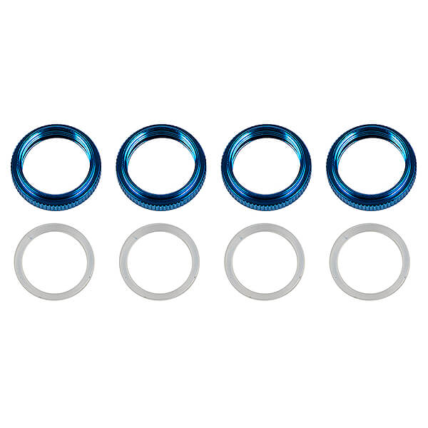 Team Associated Rival MT8 Threaded Shock Collars (AS25942)