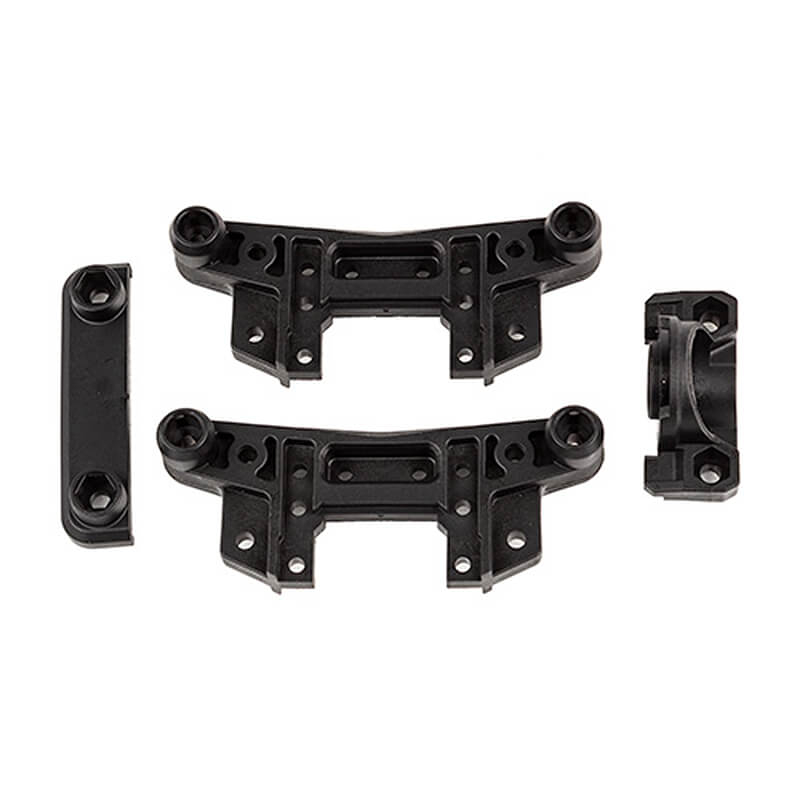 Team Associated SR7 Shock Tower/Rear Bearing Support Set (AS26014)
