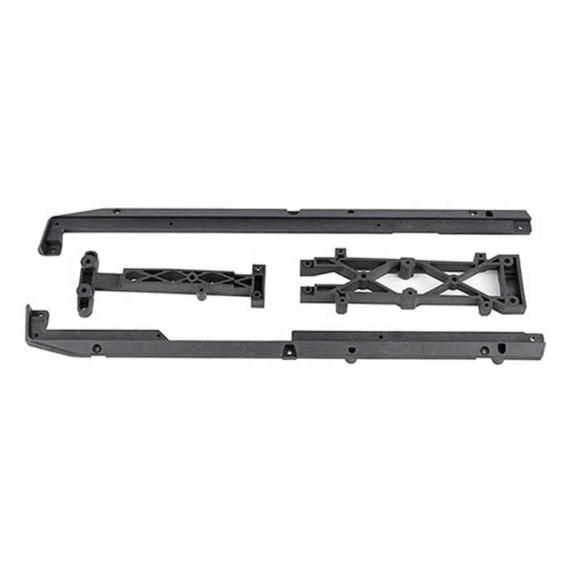 Team Associated SR7 FT Lower Chassis Brace Set Carbon (AS26075)